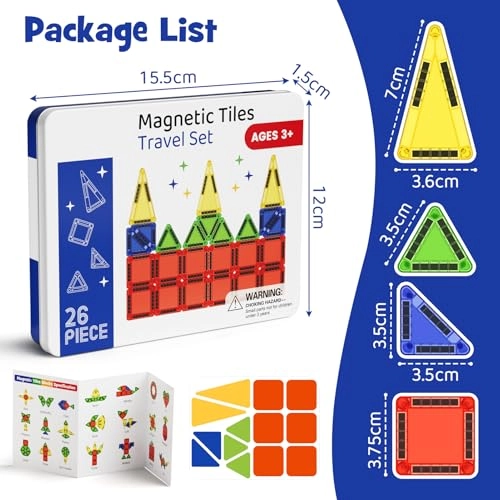 Magnetic Tiles - 26pcs