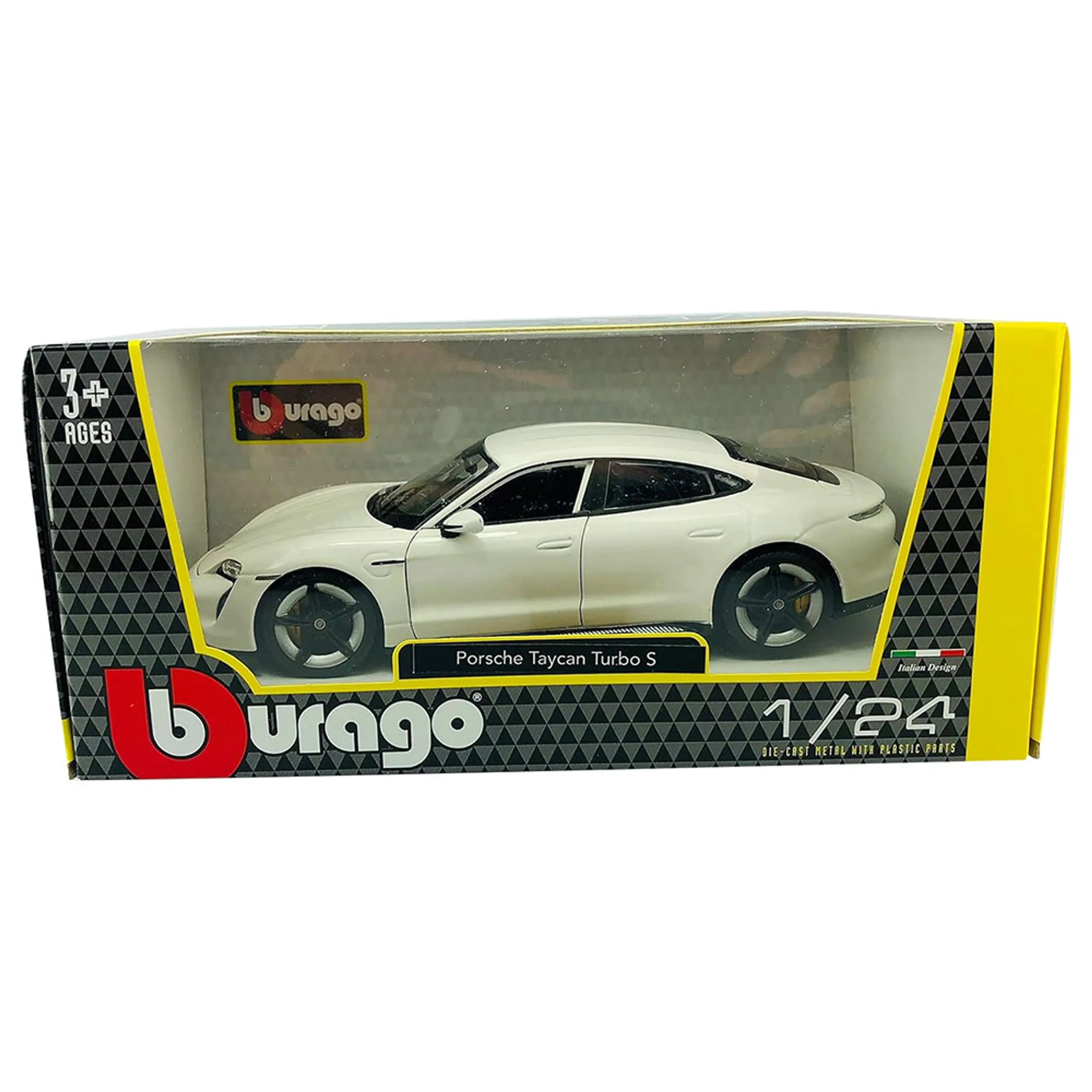 Bburago Porsche Taycan Turbo S 1:24
