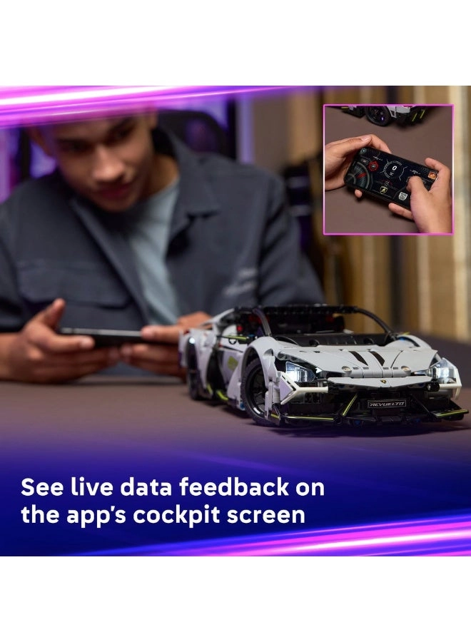 Technic Lamborghini Revuelto - 10+ Remote-controlled