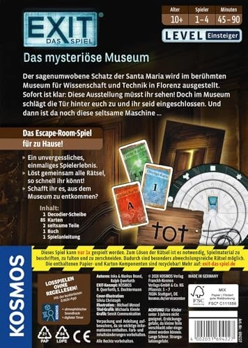 EXIT - The Game: The Mysterious Museum