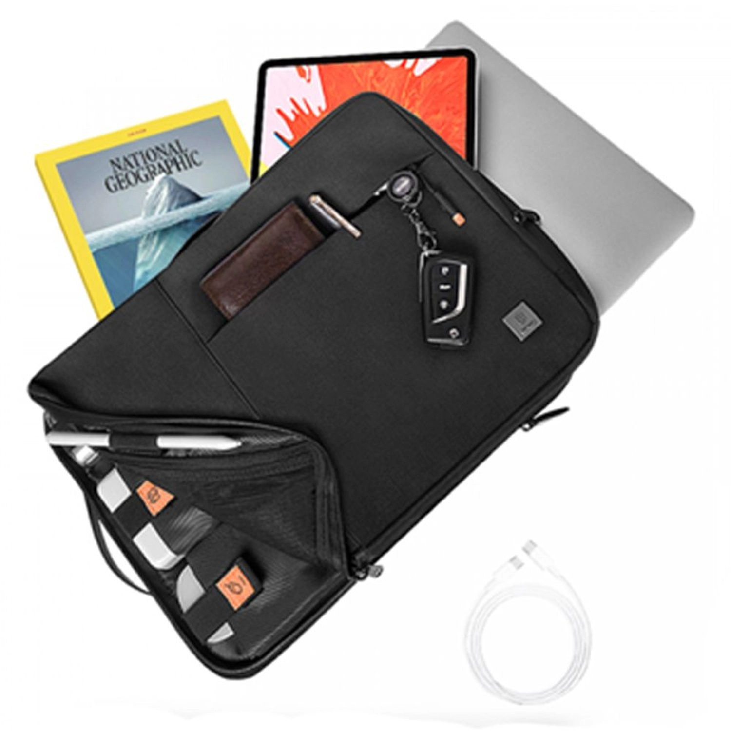 Alpha Double Layer Sleeve Bag for 14-Inch Laptop