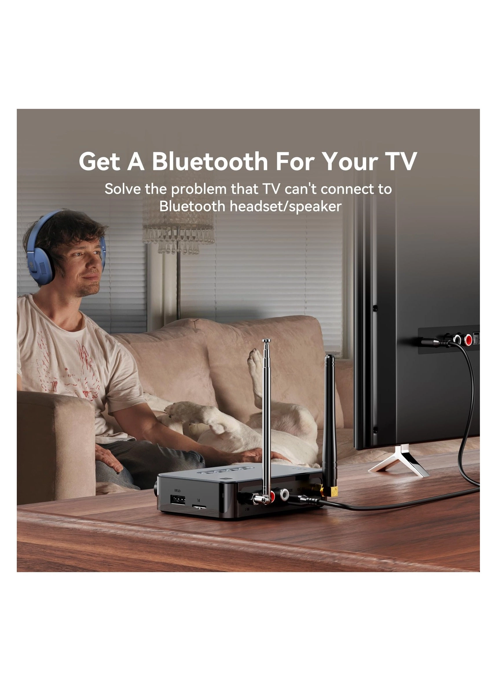 Bluetooth 5.1 Receiver for Home Stereo 5.1