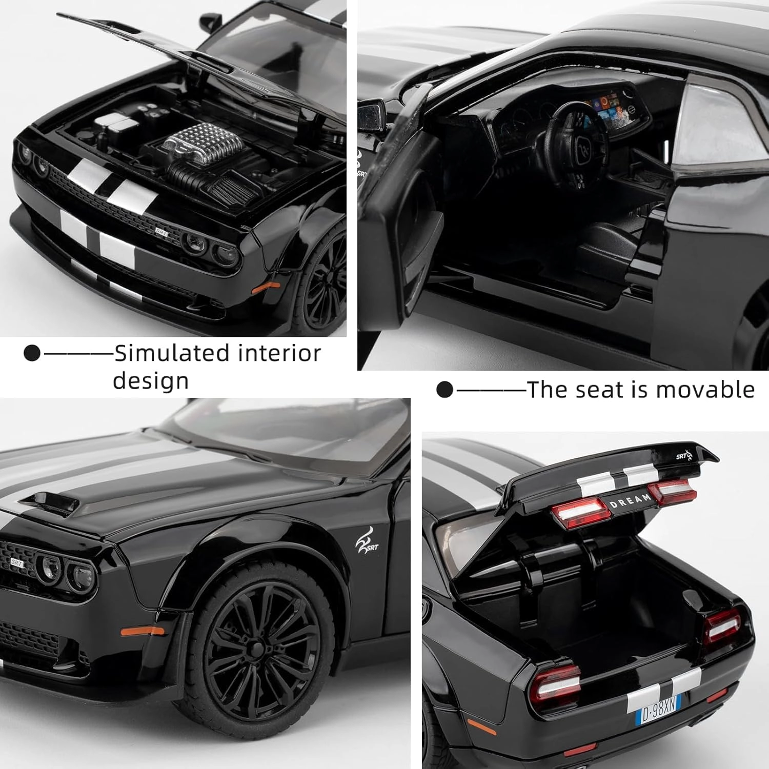 Dodge Challenger SRT - 1:24