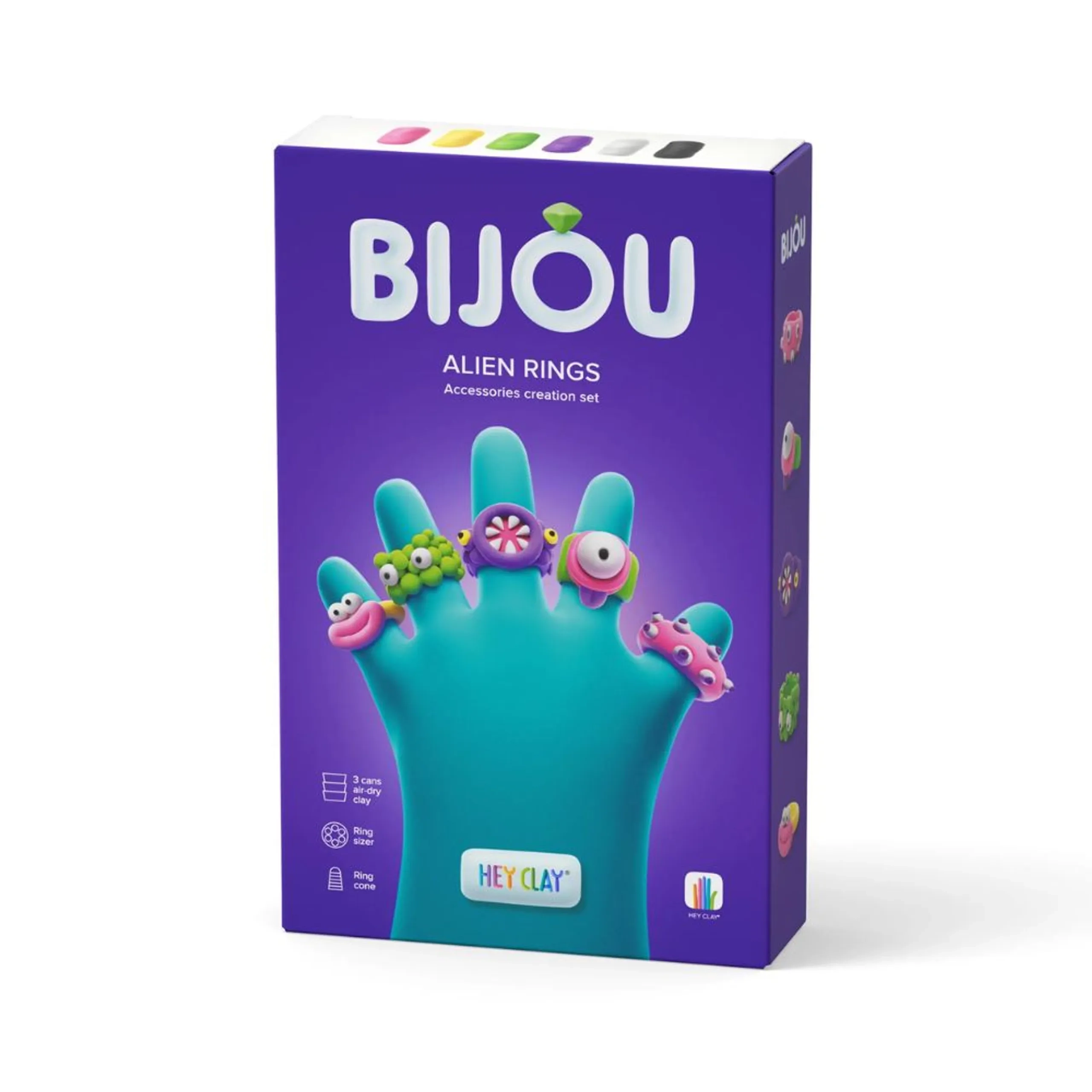 HEY CLAY Alien Rings - 100g 3pcs.