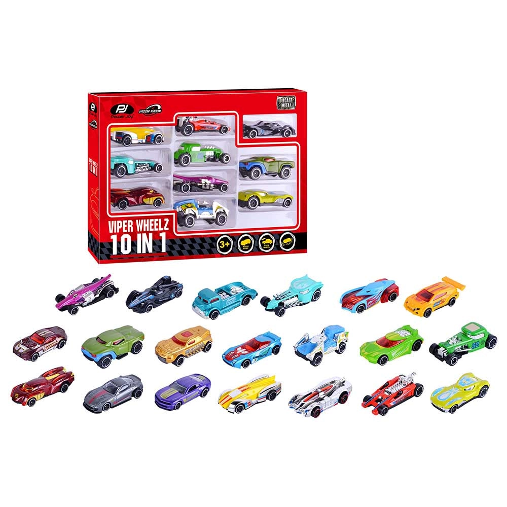 Viper Wheelz 1:64 - 10 pcs