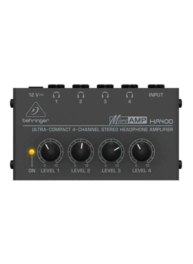 HA400 - 4 Channel Stereo Headphone Amplifier