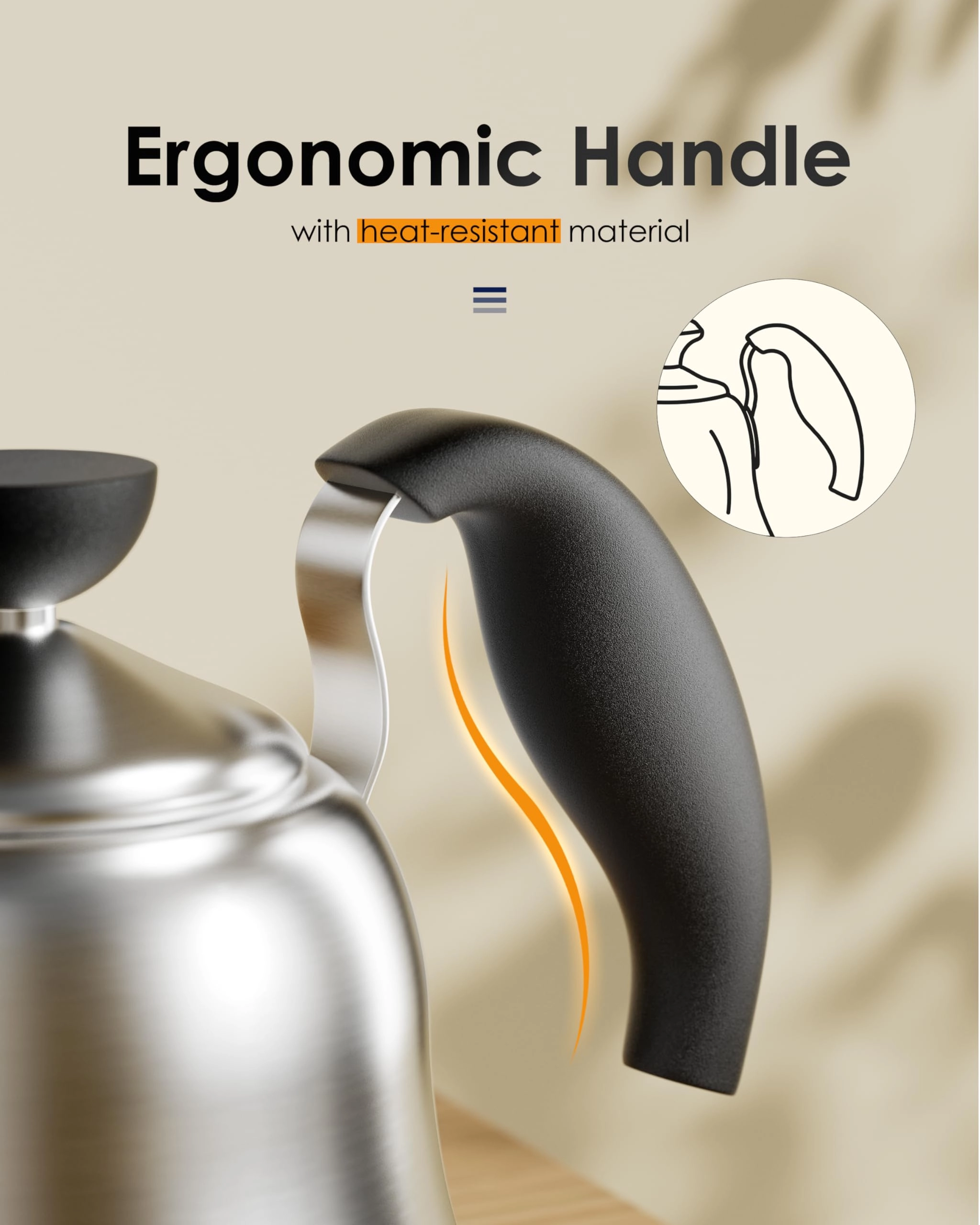 Tea Kettle - 0.8 Liters