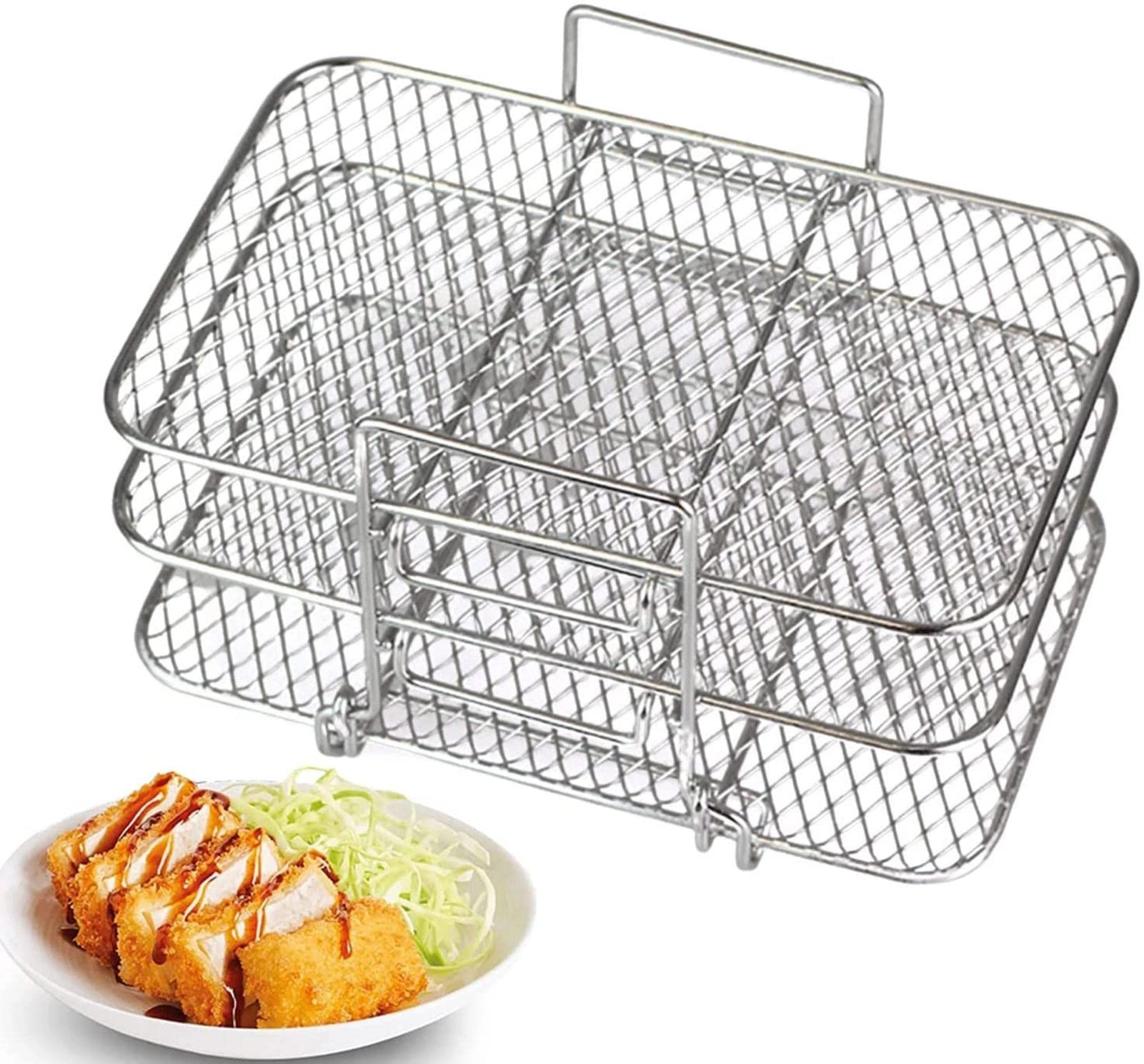 WZDBE Air Fryer Rack - 304 stainless steel 3 piece(s)
