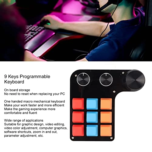 Programmable Macro Keyboard - Wired/Wireless