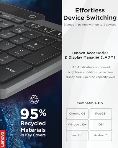 800 Self-Charging Bluetooth Keyboard - Wireless