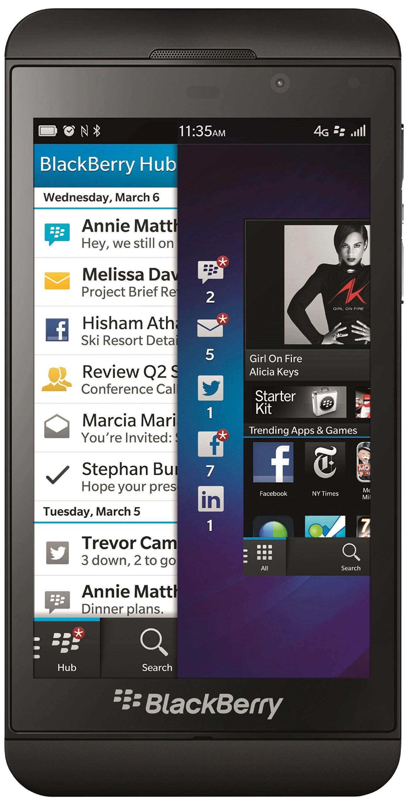 BlackBerry Z10 - 2GB 16GB