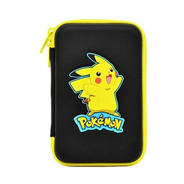 Hori 3DS XL Pikachu Hard Pouch - Black