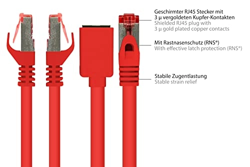 Cat.6 Patch Cable Extension - 0.5 m