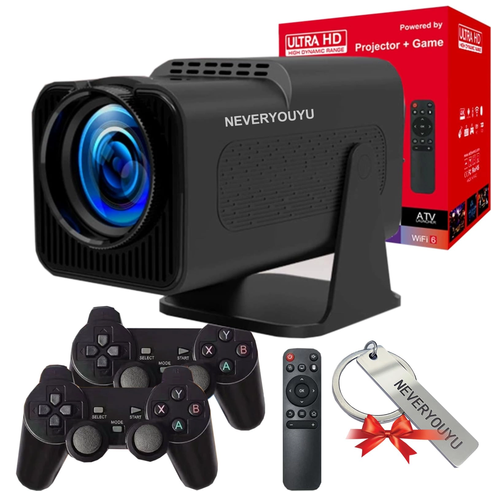 Mini Projector - 300 ANSI lumens 720P