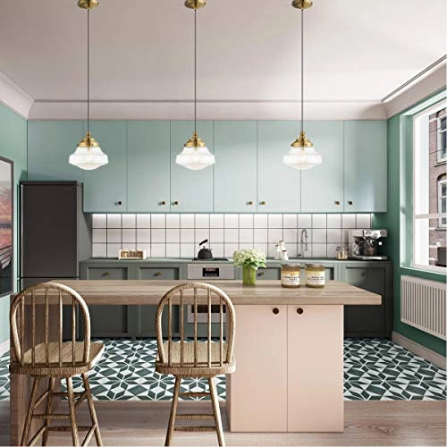 41223-01 - 11" One Light Mini Pendant Antique Brass