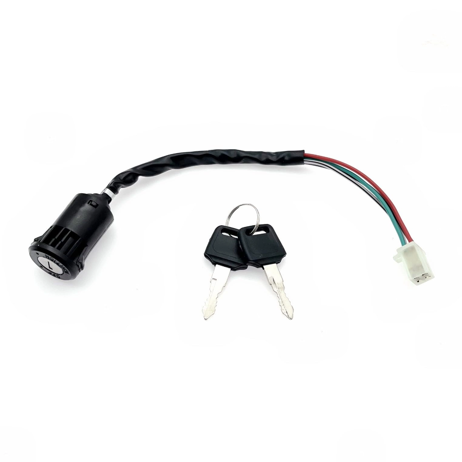 Ignition Key Switch - 4-way 2-position ON-OFF