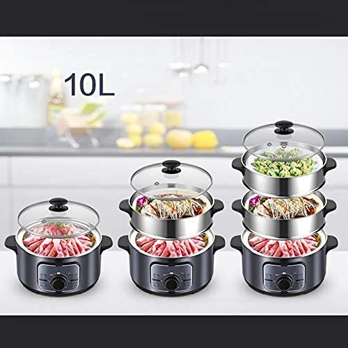 ThreeLayer Electric Steaming Pot