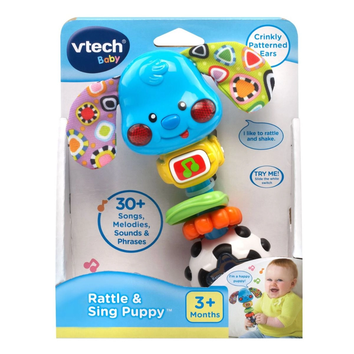 Rattle & Sing Puppy - 3 to 36 Months