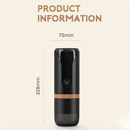 Espresso Machine - 100 Milliliters capsules & ground coffee