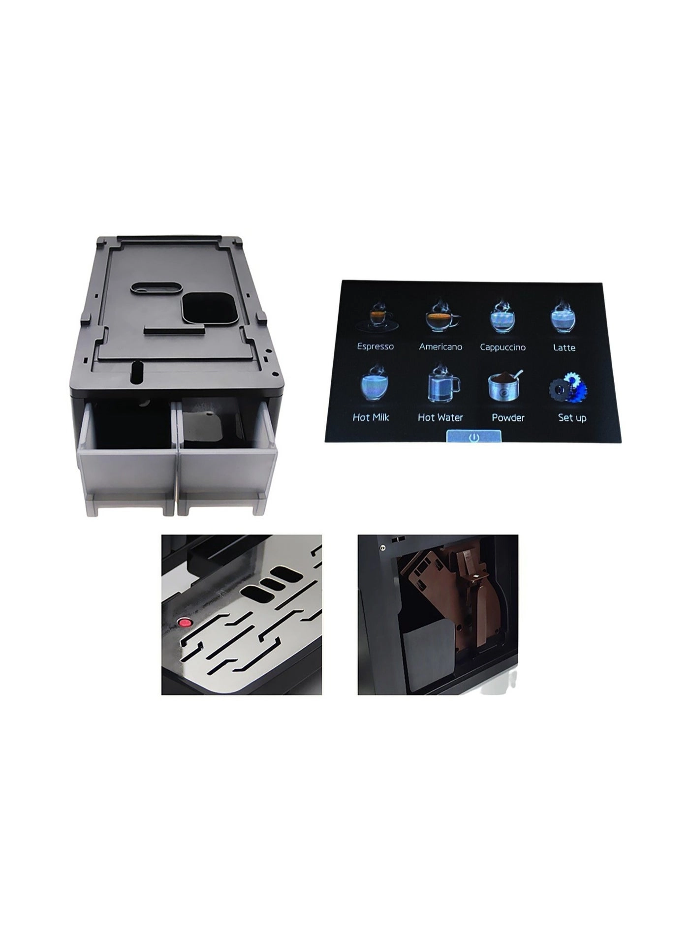 Fully Automatic - Integrated Grinder Touchscreen 1.8L