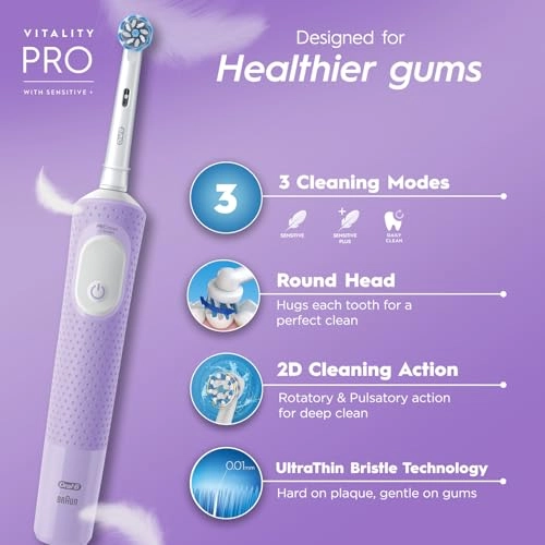 Vitality Pro - Electric Toothbrush Blue 3 Modes