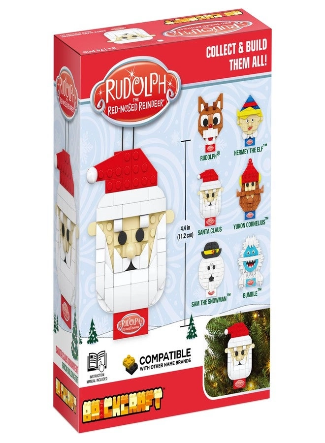 Rudolph the Red-Nosed Reindeer Santa Claus Ornament - 74 pcs