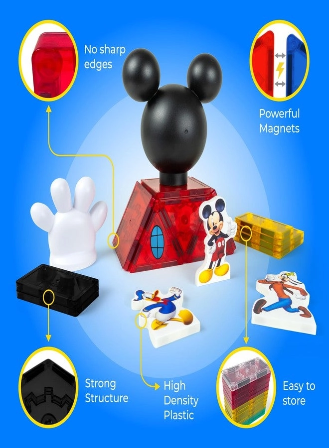 Disney Junior Mickey Mouse Clubhouse Magnetic Tile Set