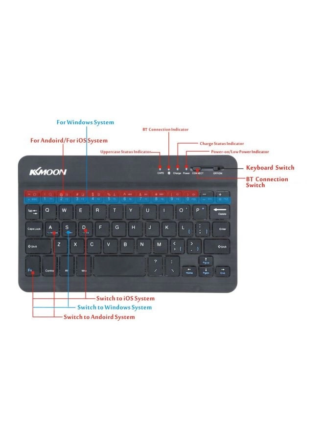 Foldable Keyboard - Wireless