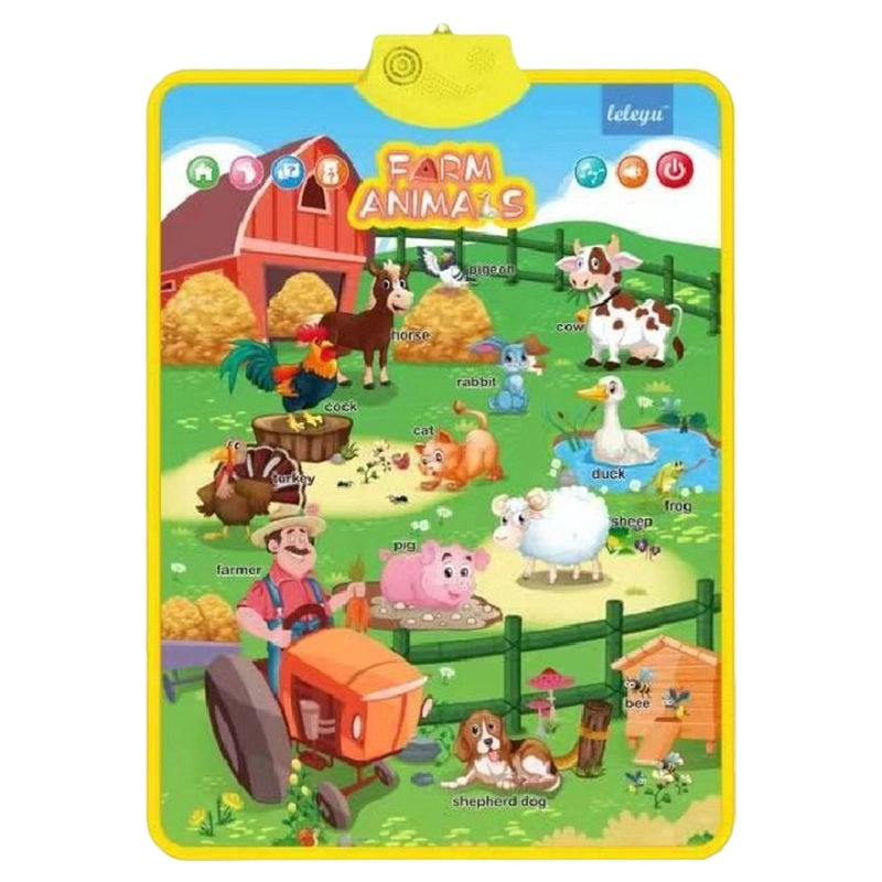 UKR Talking Poster - Farm Animals 42 x 14 x 4 cm