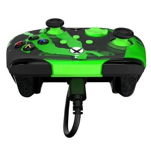 Xbox Series X/S, Xbox One & Windows 10/11 PC REMATCH GLOW Advanced Wired Controller Jolt Green
