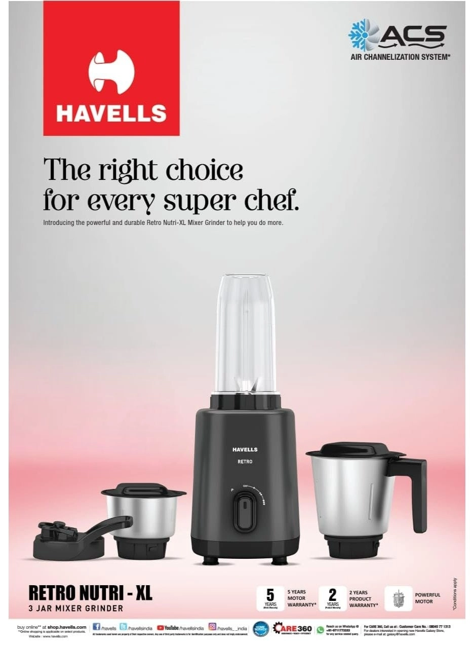 Retro Nutri-Xl - 1L 500W