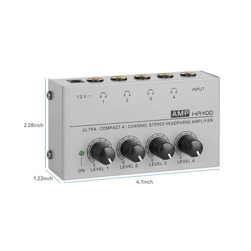 HA400 - 4-Channel Metal Stereo