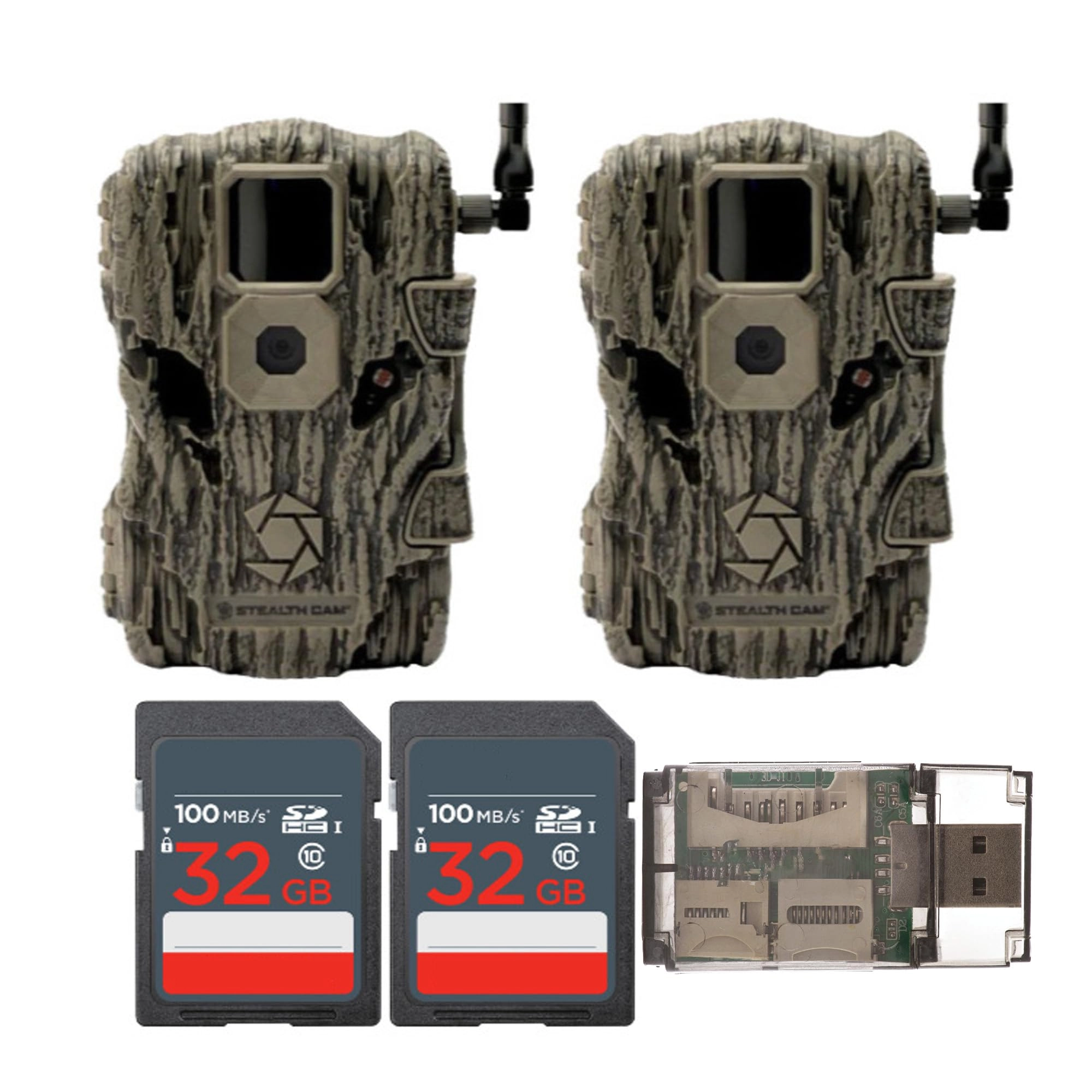 Fusion X - 26MP + Ultra SDHC UHS-I Memory Card - 32GB + USB 2.0 Card Reader
