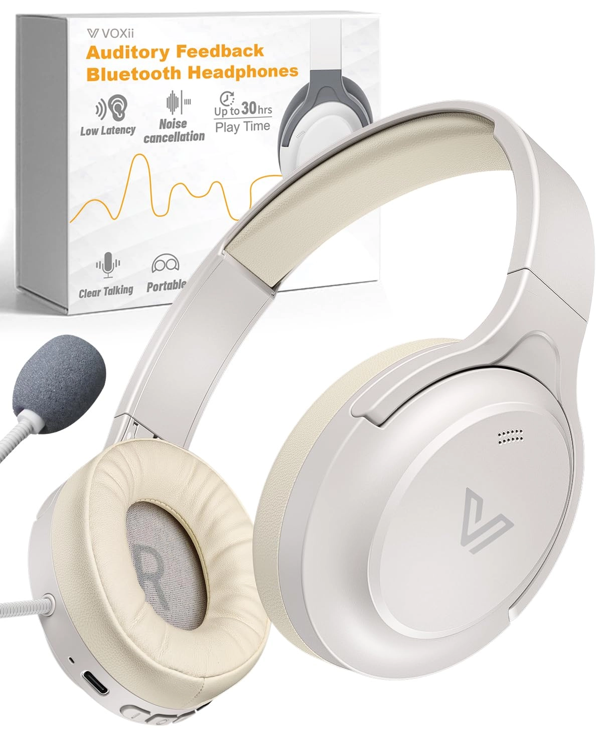 Auditory Feedback Wireless Headphones