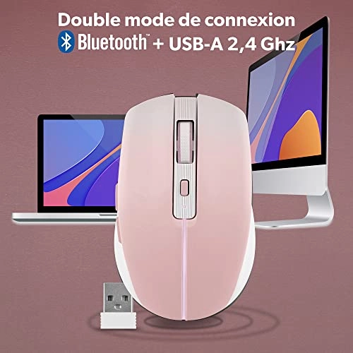 Stylish Design Mouse - Bluetooth USB