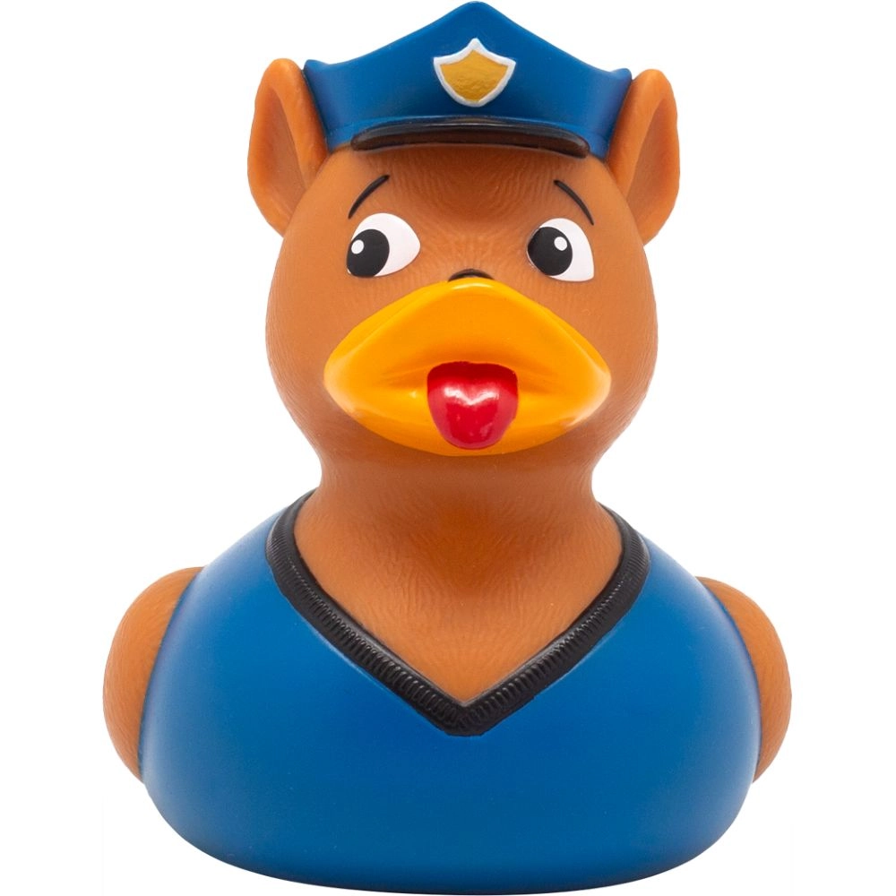 LILALU Police Dog Rubber Duck