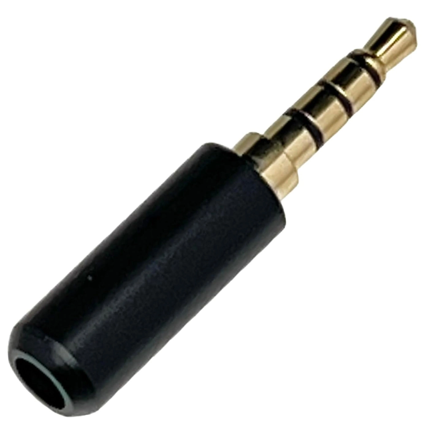 TRRS 4 Pole Stereo Male Plug 3.5mm - Solder Type Gold-Plated 2 Pack