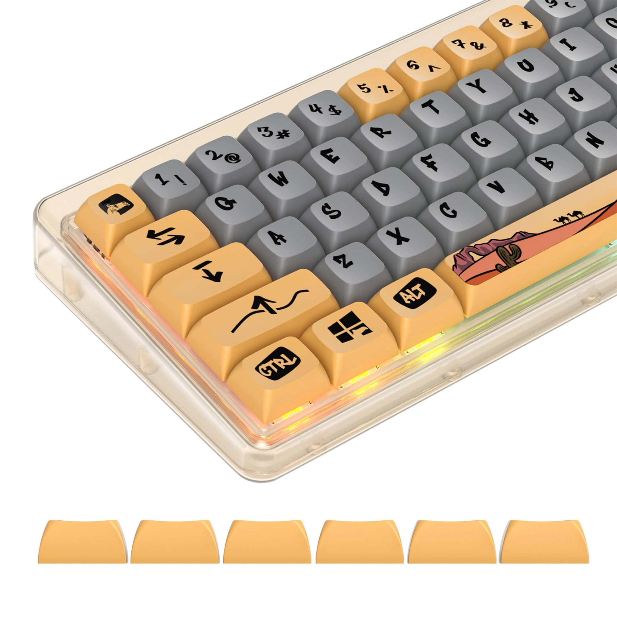 Guffercty kred GTSP - US ANSI layout USB