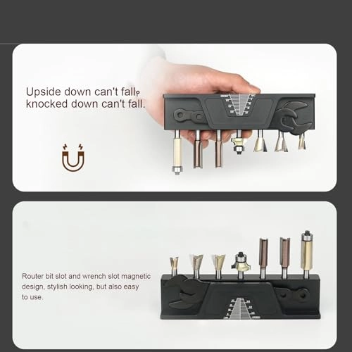 Router Bit Tray - 6.8mm 1/4in 1