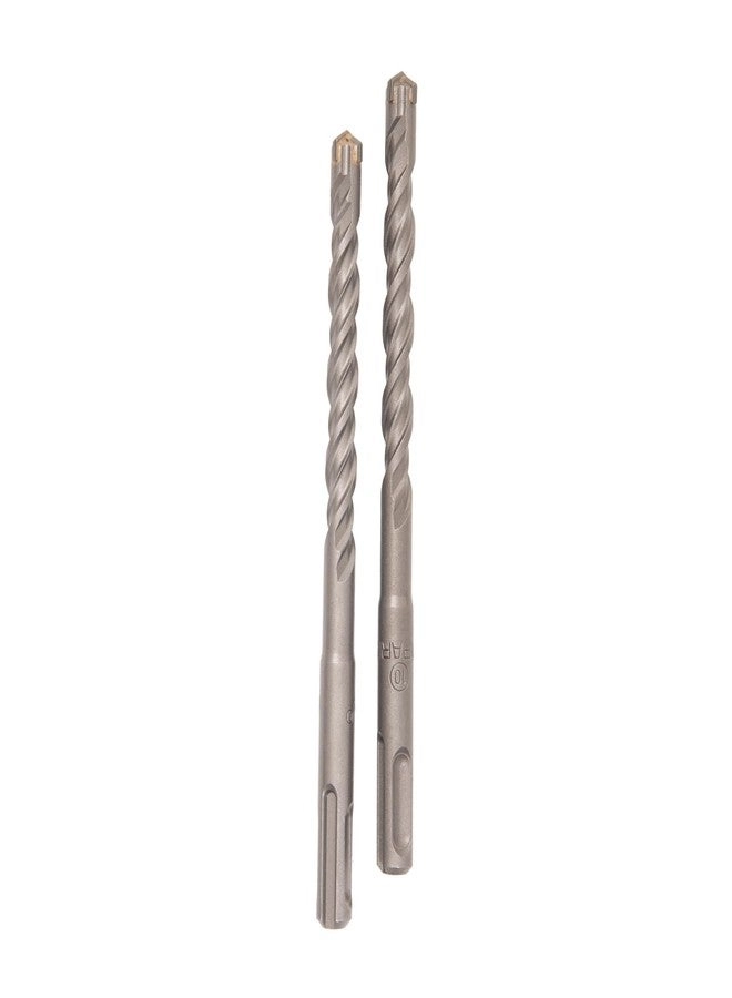 Cross Point Tip SDS Plus Hammer Drill Bit - Pack of 2 10mm