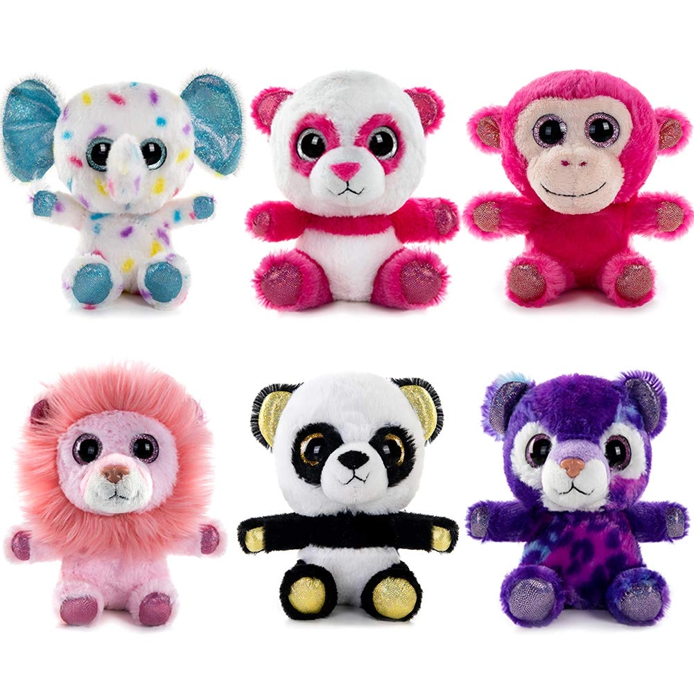 My OLi Animal Plush Toys - 6-Pack 5"