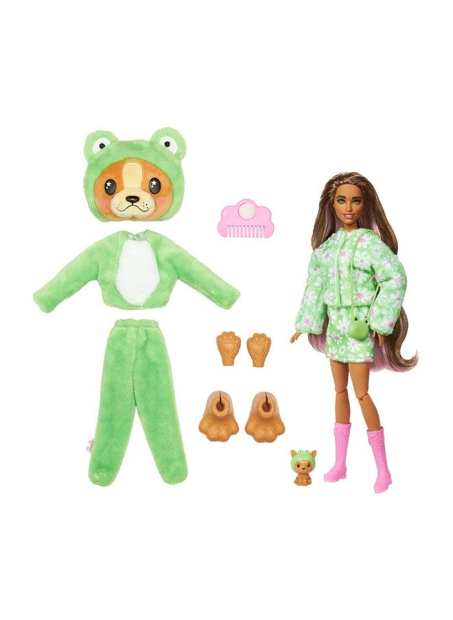 Chelsea Doll - Cutie Reveal Dog In Frog Costume Ages 3+