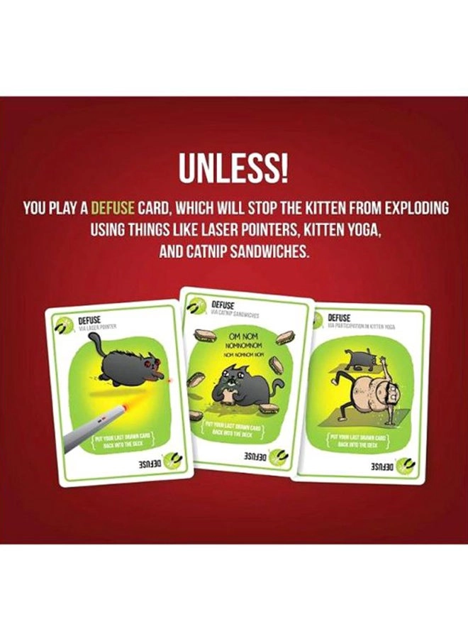 Exploding Kittens - Card Game
