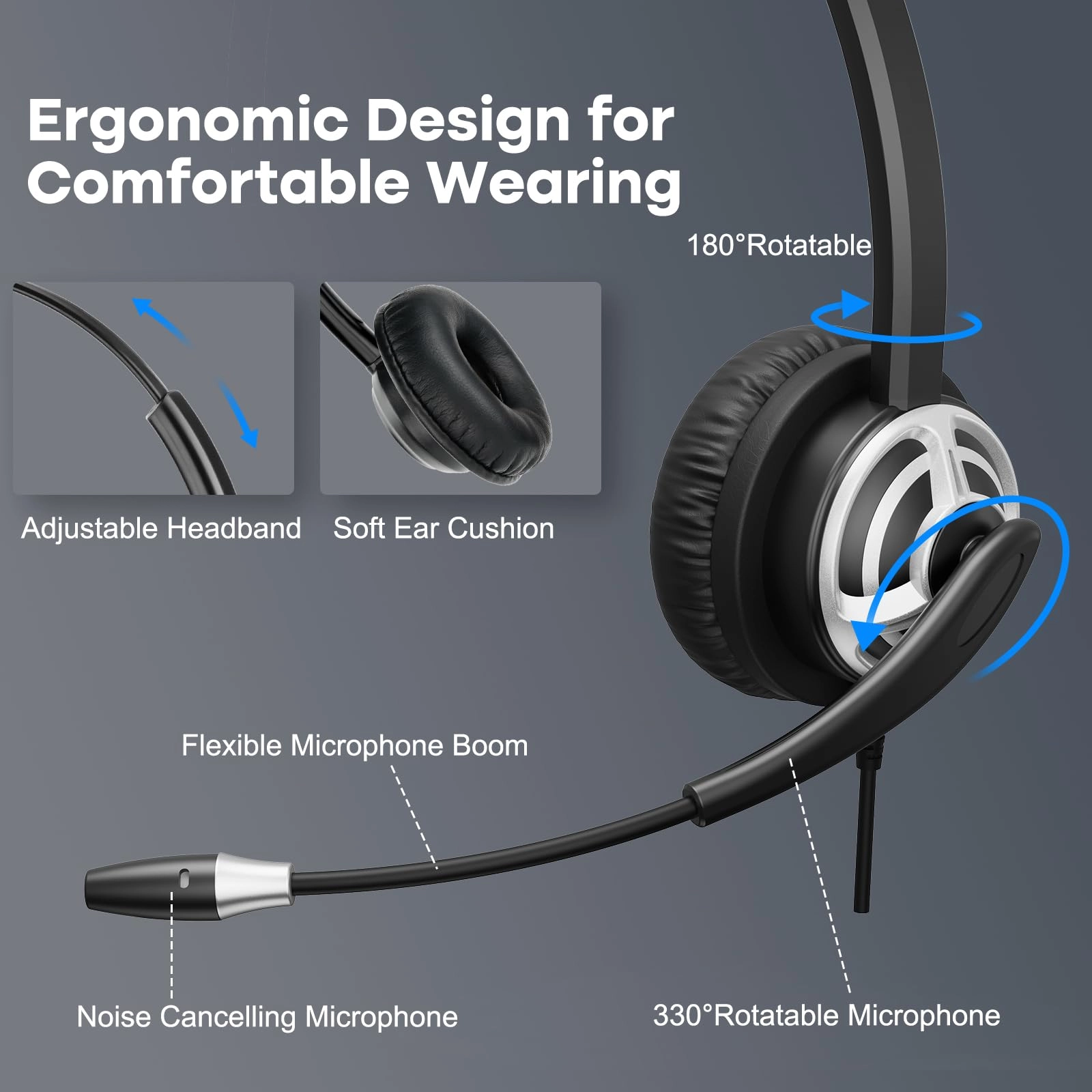 MKJ9600DUC Wired Headset