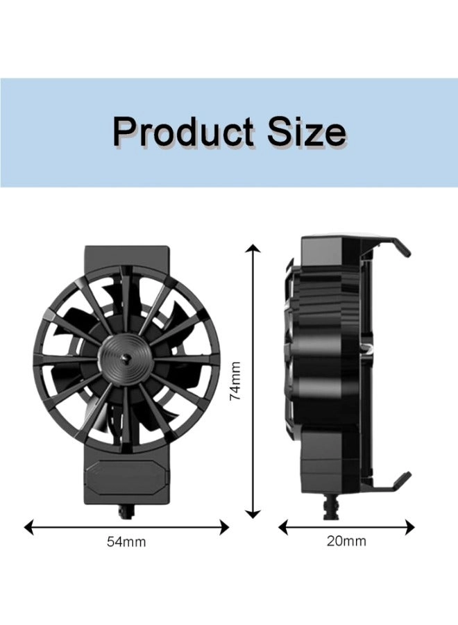 Mobile Phone Air Cooling Radiator - Mini USB Power 4-7 Inches