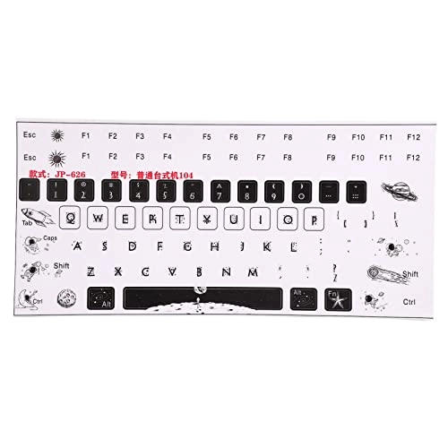 JP626 - 2 Pcs Frosted 84-108 Keys
