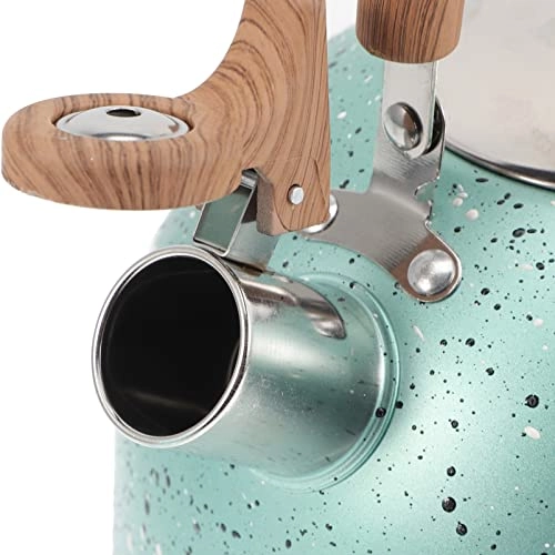 Coffee Pot - Stainless steel Green 19x19cm