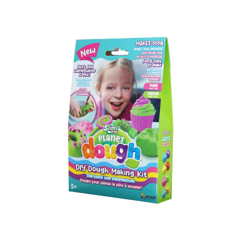 Slimy Planet Dough DIY Dough Making Kit - 4 colors 3+ years