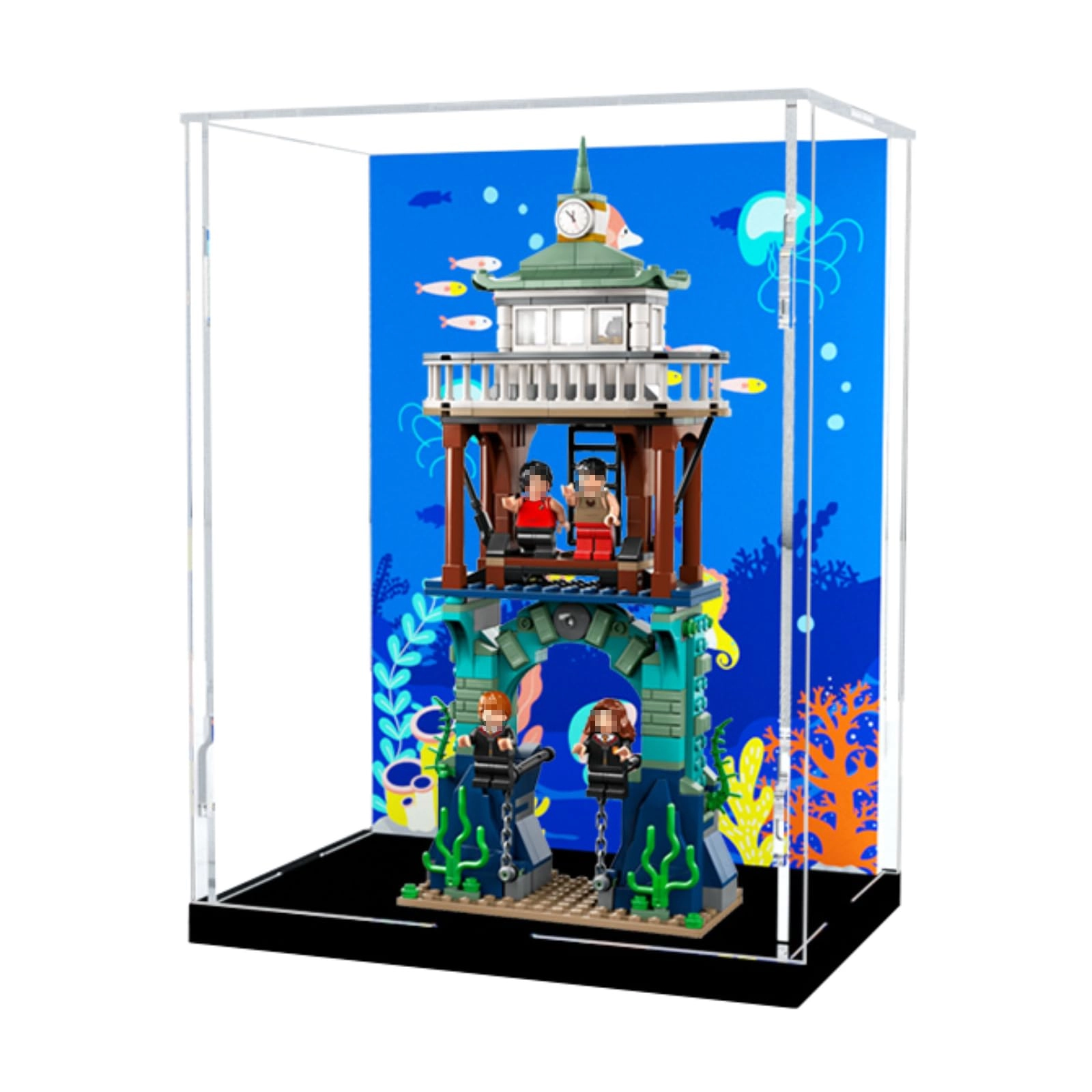 Shengor Figures Display Box - 15x10x35cm Acrylic