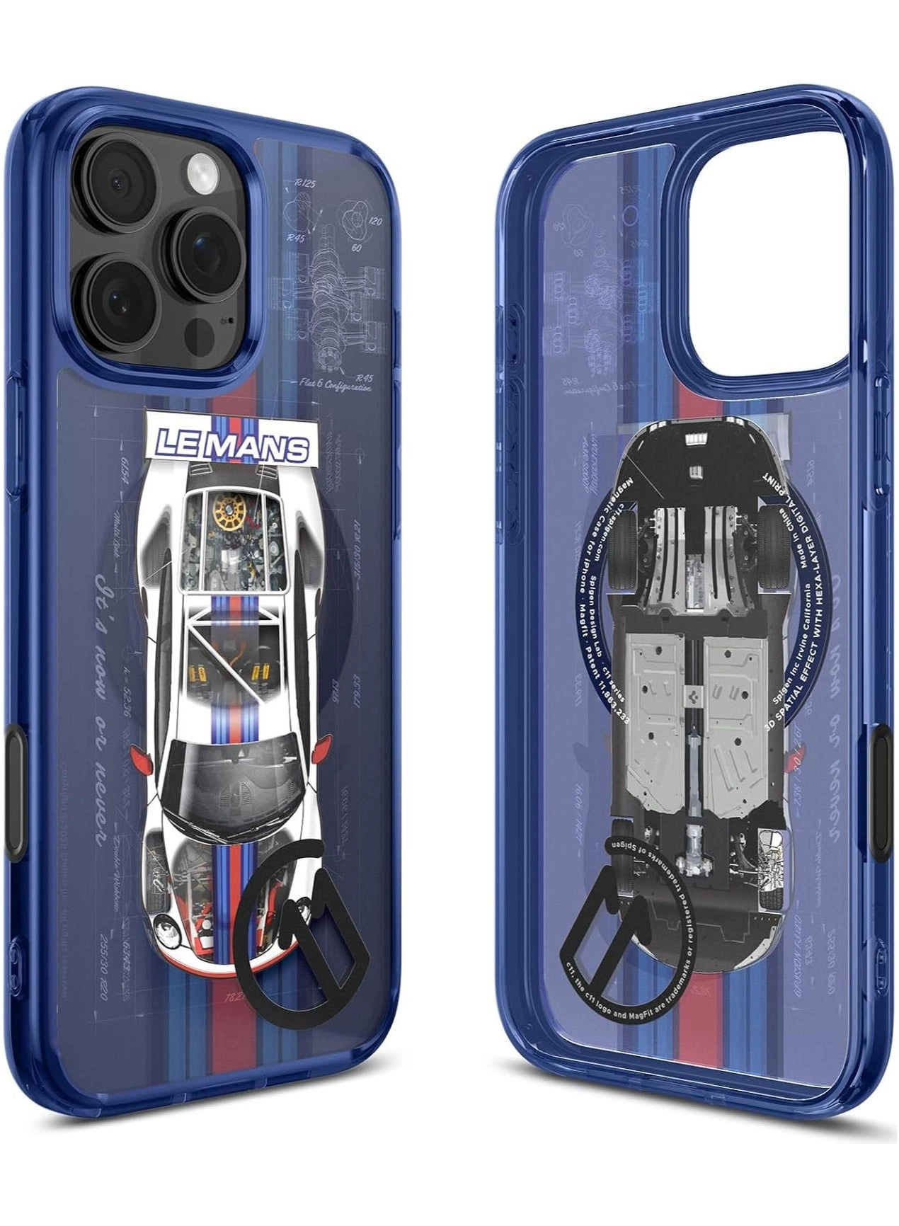 Spigen Ultra Hybrid T MagFit Printed Case with MagSafe for iPhone 16 PRO